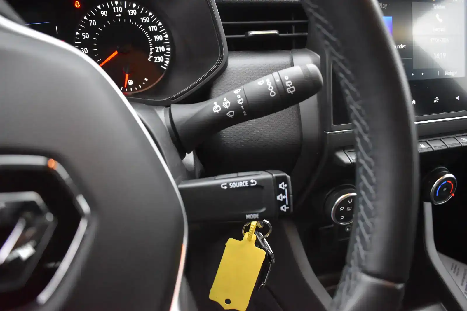 Vinduesviskerarm i Renault Clio